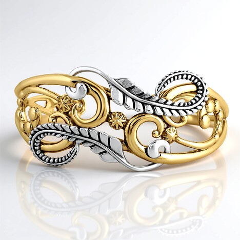 Bracciale in ottone (Desert Chic)