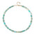 Amazonit-Silberhalskette
