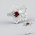 Anello in argento con Zircone Rosa (SAELOCANA)