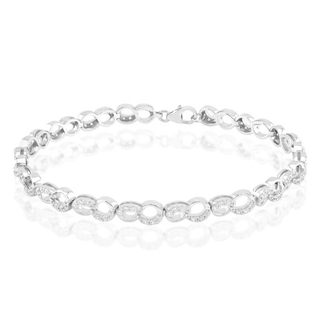 Bracciale in argento con Zircone