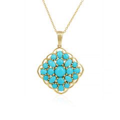 Collana in argento con Turchese Sleeping Beauty