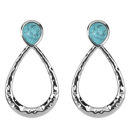Türkis-Silberohrringe (dagen)