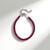 Bracciale in argento con Granato Magenta