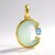 Ciondolo in oro con Calcedonio Blu (Glenn Lehrer)