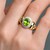 9K Sphene Gold Ring (de Melo Gold)