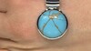 Colgante en plata con Turquesa