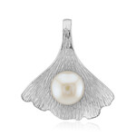 Ciondolo in argento con Perla d'Acqua Dolce Bianca (Michelle Albala)