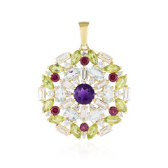 Pendentif en argent et Améthyste (de Melo Essence)