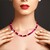 Collar en plata con Ágata rosa (Adela Silber)