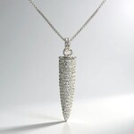 Collana in argento con Zircone