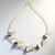 Collana in argento con Quarzo Nero Occhio di Gatto