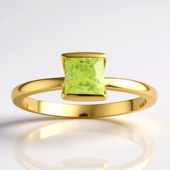 Anello in argento con Sfene