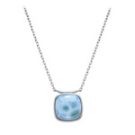 Larimar Silver Necklace