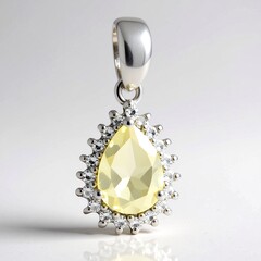 Ciondolo in argento con Ortoclasio
