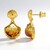 Orecchini in argento con Ambra Sunrise Baltica (dagen)