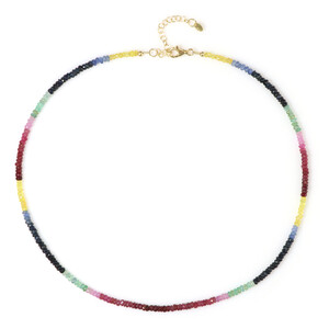 Collar en plata con Esmeralda de Colombia