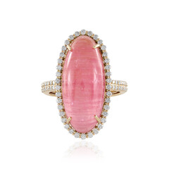 Turmalin-Katzenauge-Goldring (de Melo)