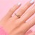 Anello in oro con Diamante Rose de France SI1 di Argyle (Annette)