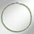 Collana in argento con Apatite Verde