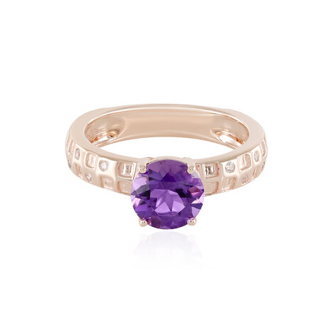 Amethyst-Silberring