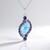Collana in argento con Larimar (KM by Juwelo)