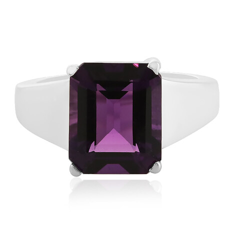 Anillo en plata con Amatista