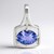 Pendentif en argent et Tanzanite (Pallanova)