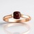 Anello in argento con Zircone Rosa