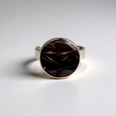 Anillo en plata con Ágata Prairie