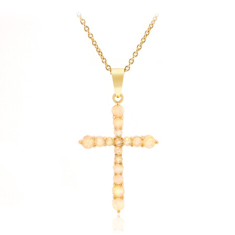 Collana in argento con Opale di Welo