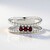 Anello in argento con Spinello Rosso (de Melo Essence)