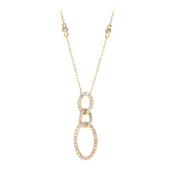 Collar en oro con Diamante SI1 (H)