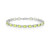 Peridot-Silberarmband
