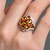Madeira Citrine Silver Ring