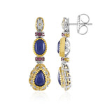 Boucles d'oreilles en argent et Sodalite (Gems en Vogue)
