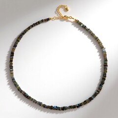 Collana in argento con Labradorite
