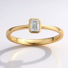 Anello in oro con Diamante SI1 (H)