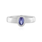 Anello in argento con Tanzanite