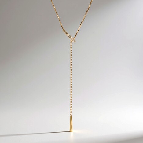 Collana in oro con Diamante SI1 (H) (CIRARI)