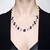 Collana in argento con Cianite del Nepal (Riya)