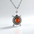 Collana in argento con Onice Rossa (Desert Chic)