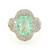 Anello in oro con Tormalina Paraiba Nigeriana (AMAYANI)