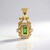 Ciondolo in argento con Lemshuku Tsavorite