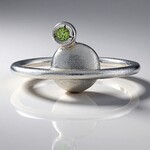 Anello in argento con Peridoto