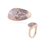 Anello in argento con Tanzanite (KM by Juwelo)