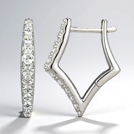 Orecchini in argento con Zircone