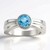 Anello in argento con Topazio Marambaia (Pallanova)