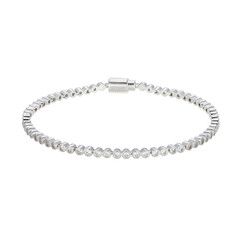 Zirkon-Silberarmband (Adela Silber)