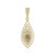 Gouden hanger met een I2 Champagne Diamant (Ornaments by de Melo)