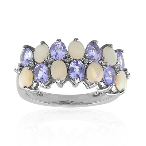 Edelstein-Silberring